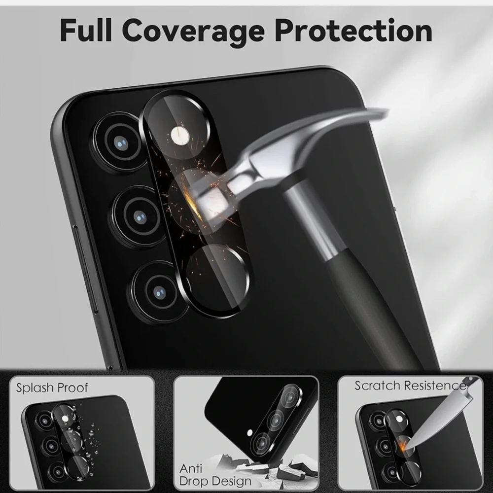 For Samsung Galaxy S24 Camera Lens Tempered Glass Screen Protector HD Clear 6.2